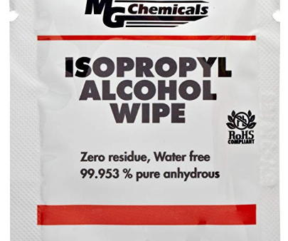 MG Chemicals 99.9% Isopropyl Alcohol Wipes - 6  x 5  (Bag of 50) For Cheap