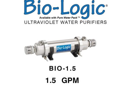 Water Purifier - Bio-Logic UV Water Purifiers - 1.5 GPM For Cheap