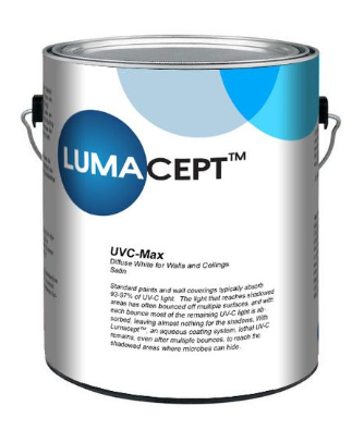 Germicide Reflective Paint - Lumacept Max For Sale