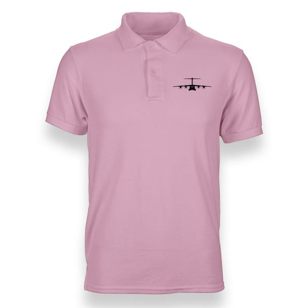 Airbus A400M Silhouette Designed  WOMEN  Polo T-Shirts For Discount