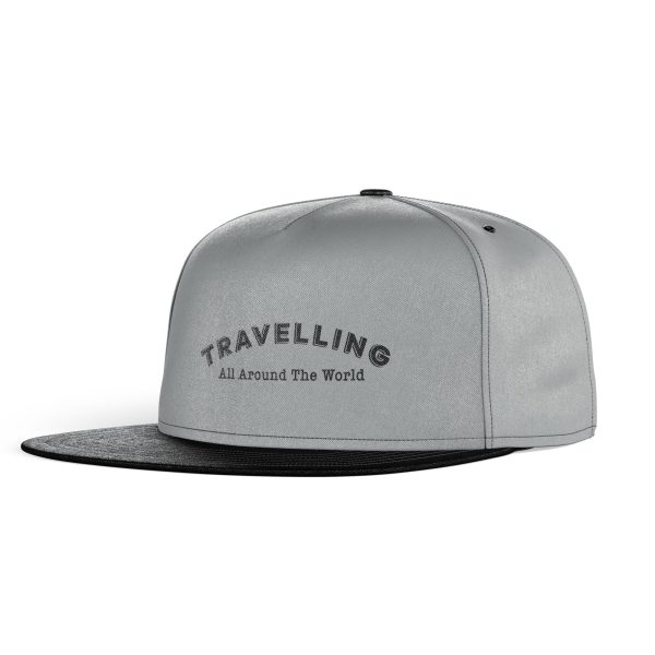 Travelling All Around The World Designed Snapback Caps & Hats Online Sale