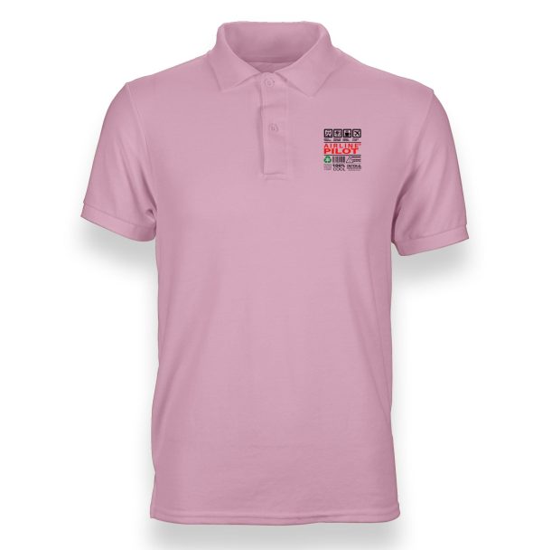 Airline Pilot Label Designed  WOMEN  Polo T-Shirts Online Hot Sale