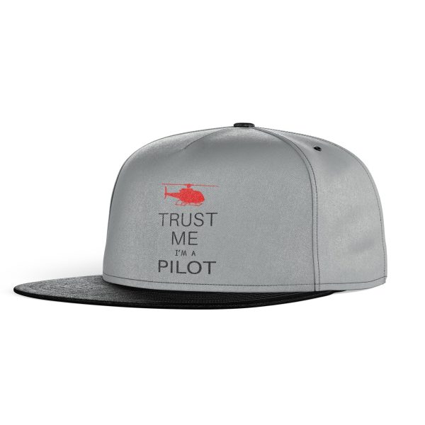 Trust Me I m a Pilot (Helicopter) Designed Snapback Caps & Hats Sale