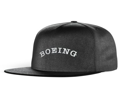 Special BOEING Text Designed Snapback Caps & Hats Supply