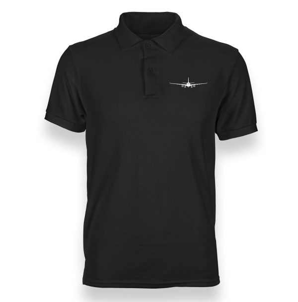 Airbus A330 Silhouette Designed  WOMEN  Polo T-Shirts Supply