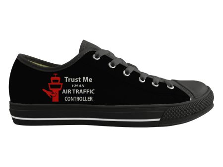 Trust Me I m an Air Traffic Controller Designed Canvas Shoes (Men) Cheap