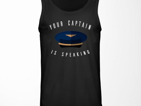 Your Captain Is Speaking Designed Tank Tops Supply