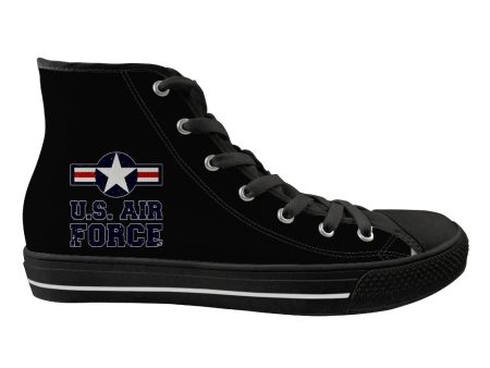 US Air Force Designed Long Canvas Shoes (Women) Discount