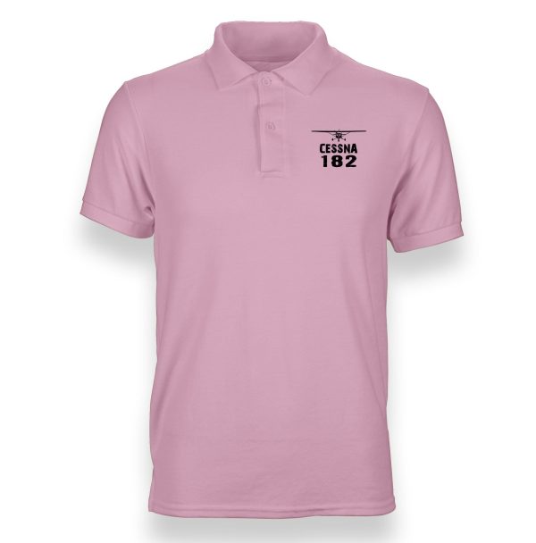 Cessna 182 & Plane Designed  WOMEN  Polo T-Shirts Cheap