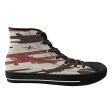 Vintage & Jumbo Airplanes Designed Long Canvas Shoes (Men) Fashion