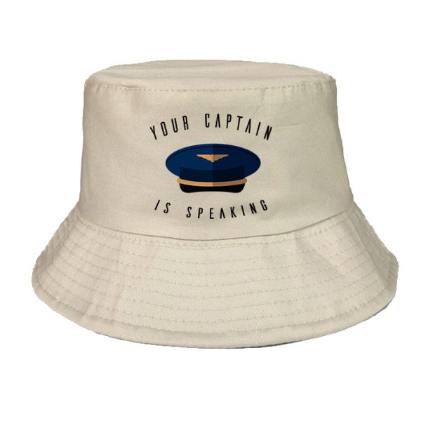 Your Captain Is Speaking Designed Summer & Stylish Hats For Sale