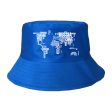 World Map (Text) Designed Summer & Stylish Hats For Sale