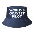 World s Okayest Pilot Designed Summer & Stylish Hats Hot on Sale