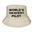 World s Okayest Pilot Designed Summer & Stylish Hats Hot on Sale