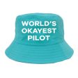 World s Okayest Pilot Designed Summer & Stylish Hats Hot on Sale